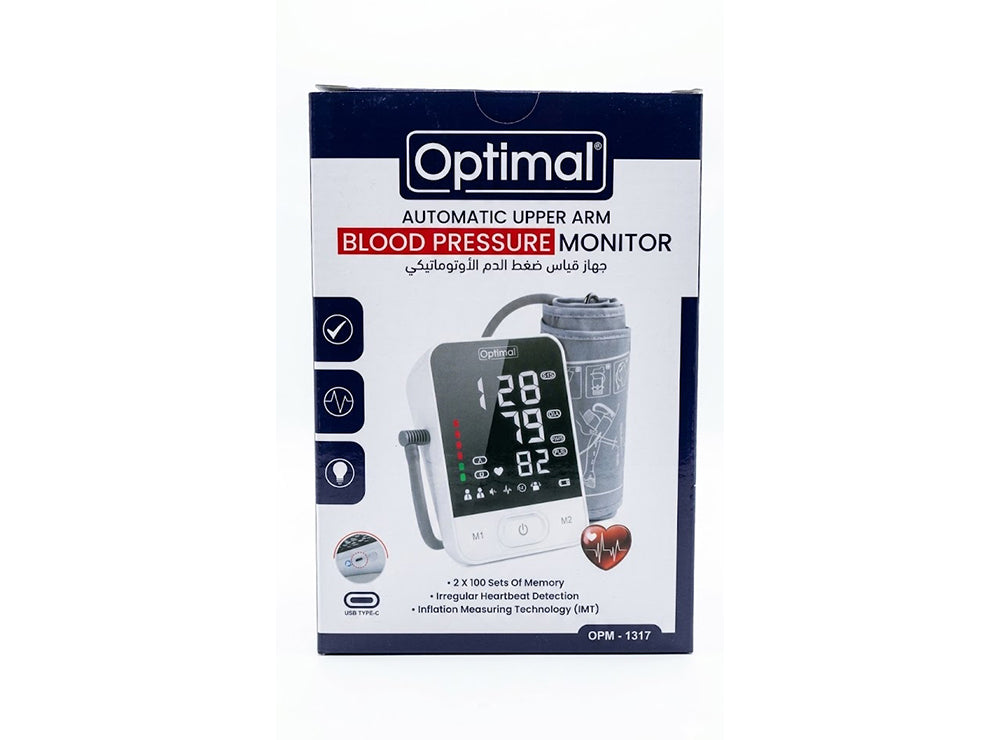 Optimal Automatic Blood Pressure Monitor With Type C 1317