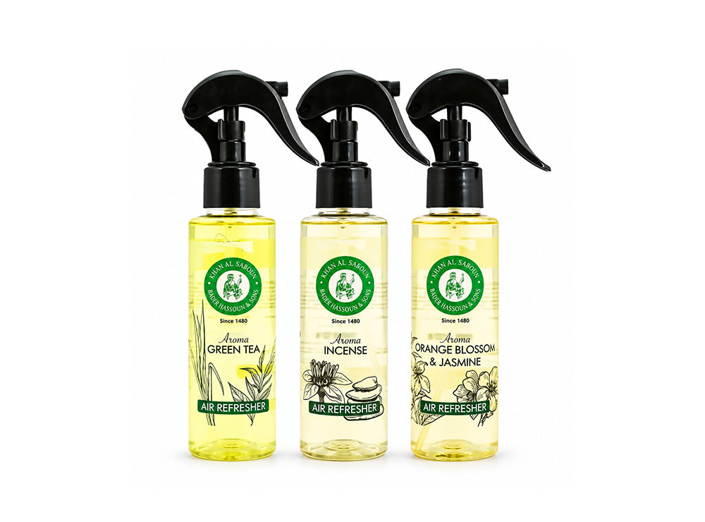 Khan Al Saboun Air Refresher Spray Aroma Orange Blossom & Jasmine 120 ml
