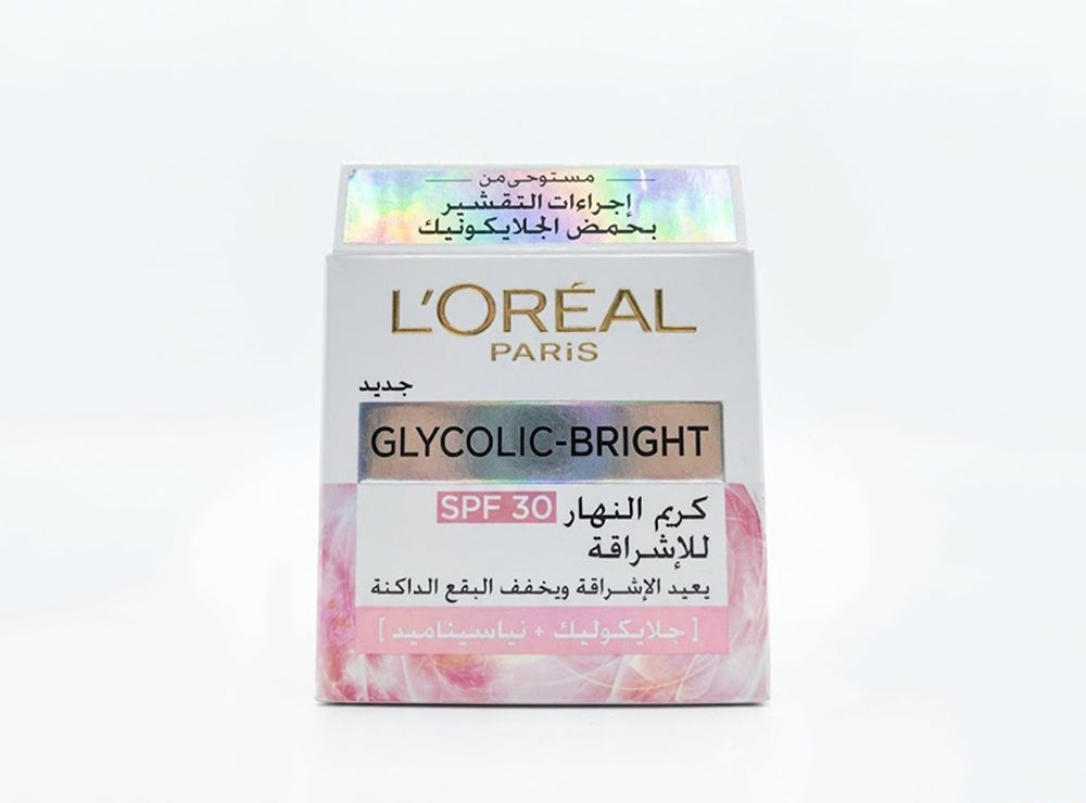 L'Oreal Glycolic Bright Day Cream 50 Ml Spf 30 50 ml