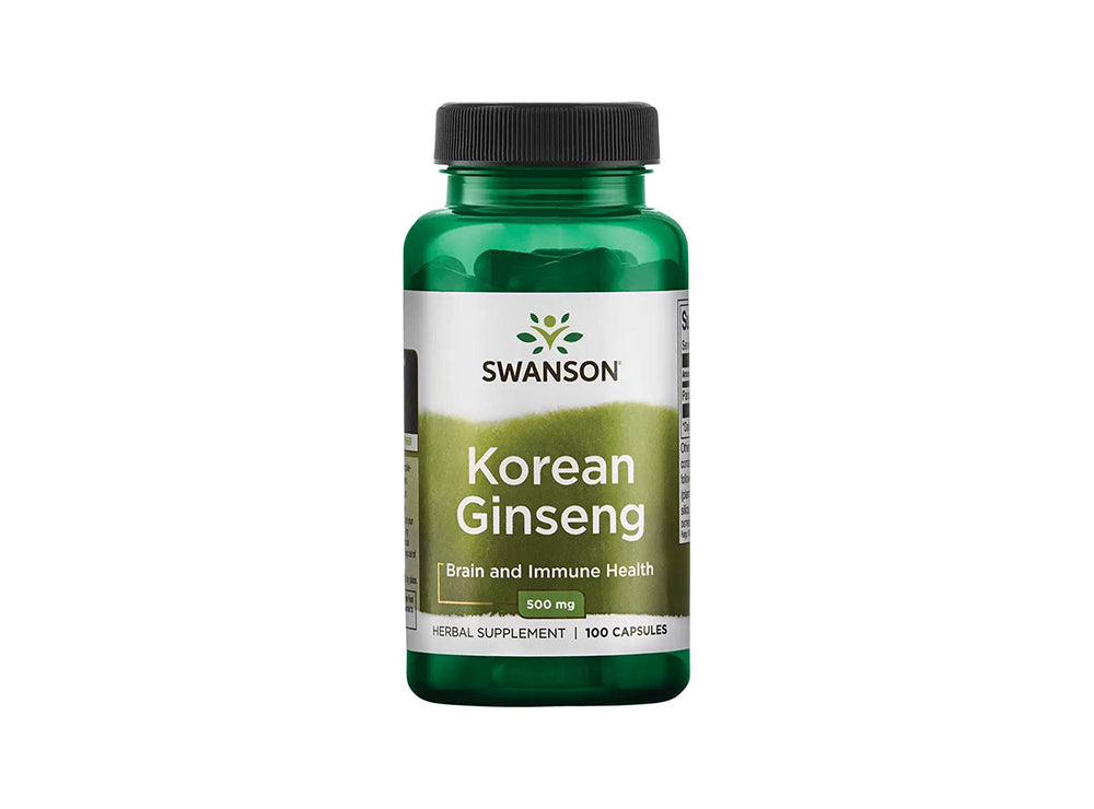 Swanson Korean Ginseng 500Mg 100 pieces
