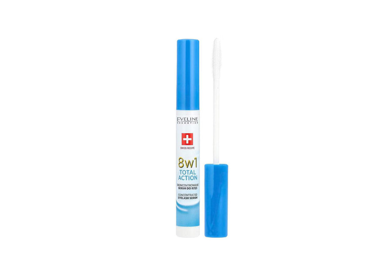 Eveline 8 W 1 Total Action Concentrated Eyelash Serum 10 ml