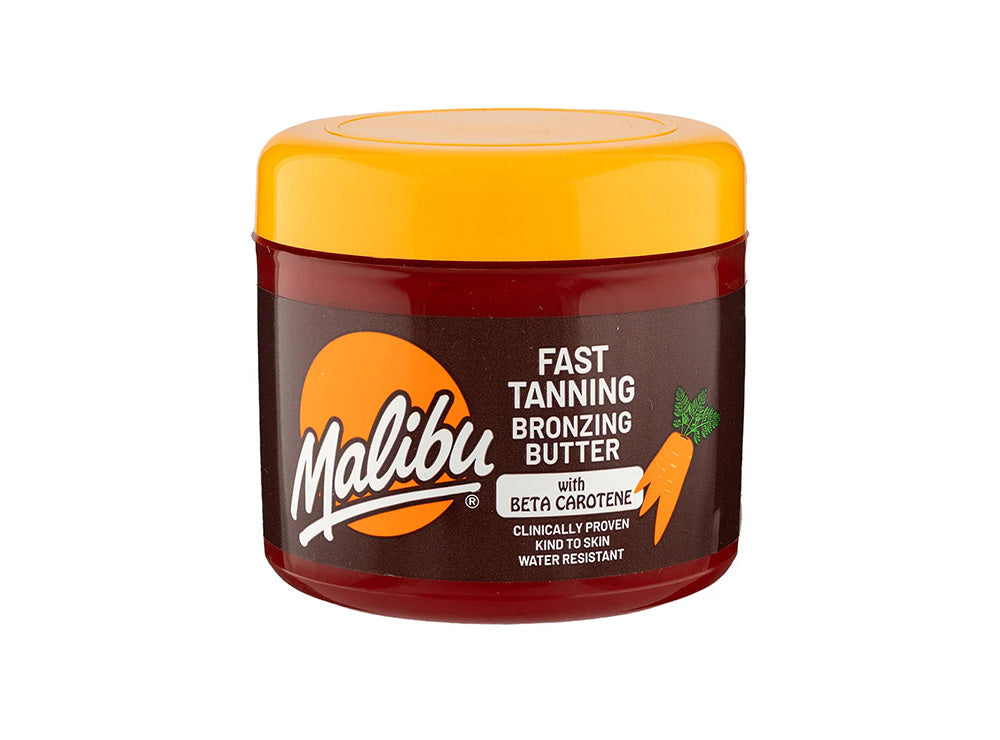 Malibu Fast Tanning Bronzing Butter With Beta Carotene Pot 300 ml