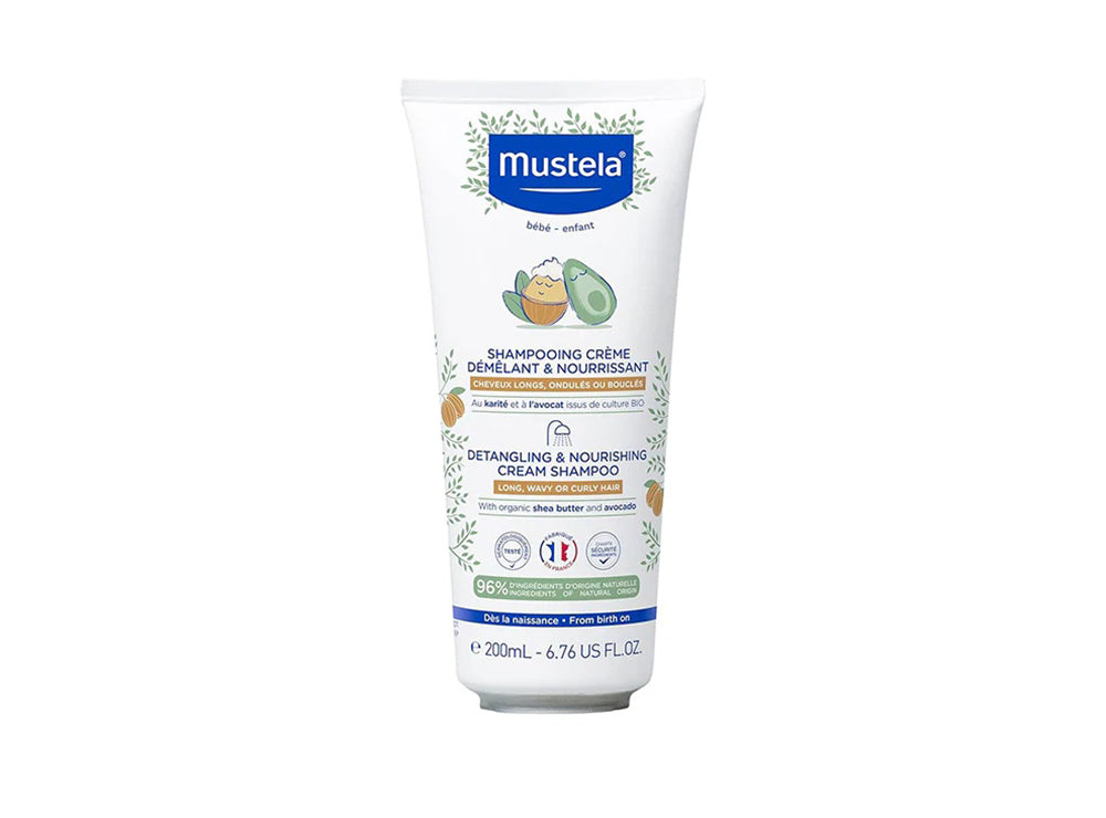Mustela Detangling & Nourishing Cream Shampoo For Curly Hair 200 ml