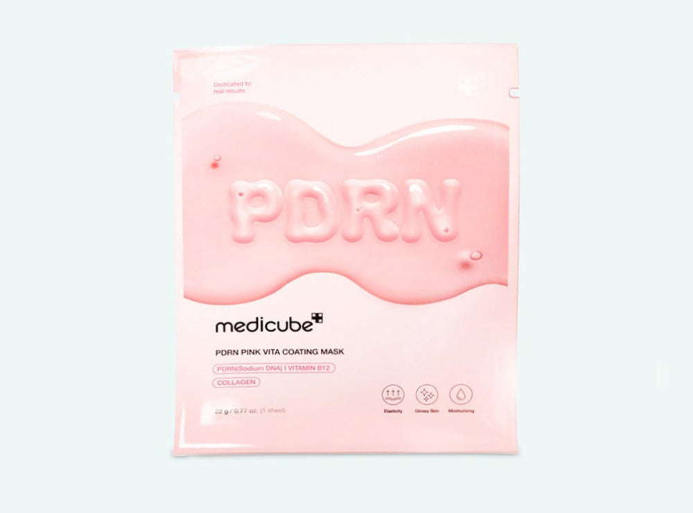 Medicube Pdrn Pink Vita Coating Mask 10 pieces