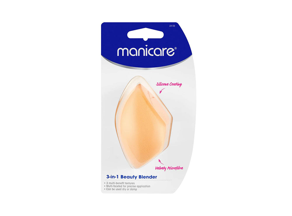 Manicare 3In1 Beauty Blender Peach 23135