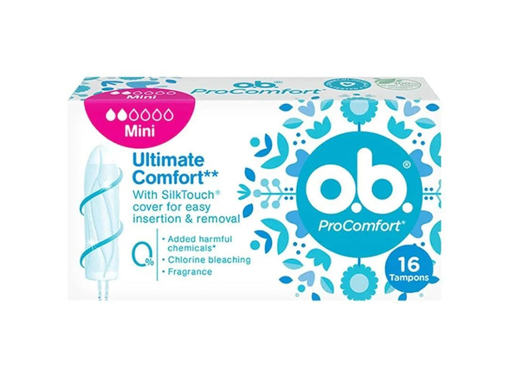 Ob Mini Tampons 16 pieces
