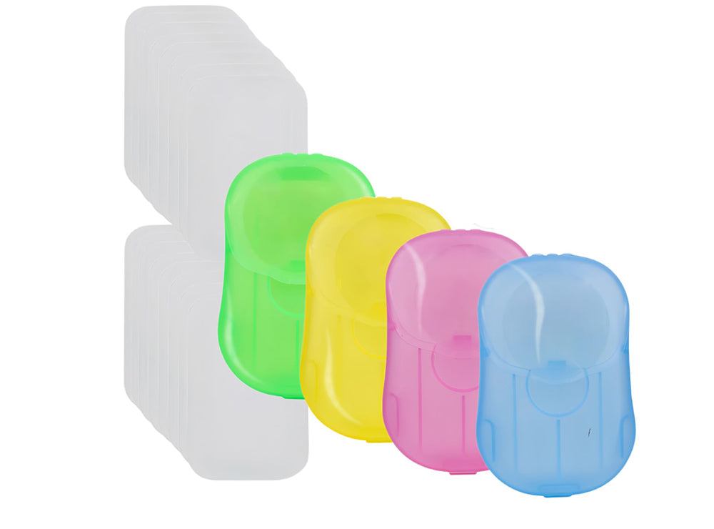 Soap Paper Disposable For Travel Box 20 pieces