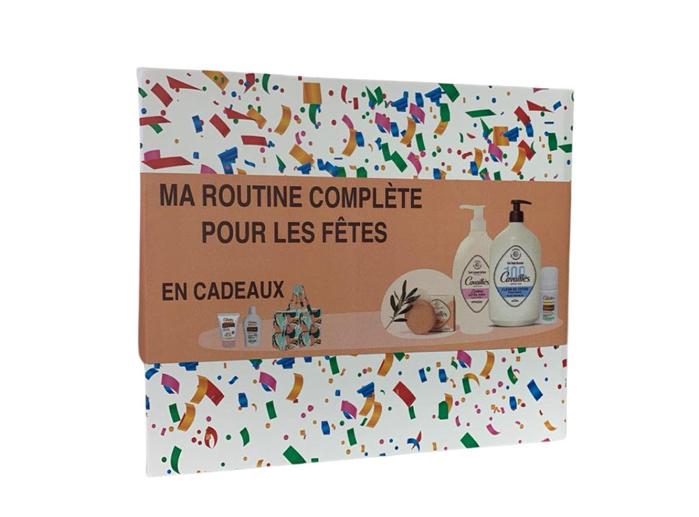 Roge Cavailles Gift Box Body + Free Mini Products & Hand Bag 4 pieces