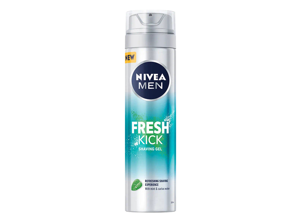 Nivea Shaving Gel For Men Fresh Kick 200 ml