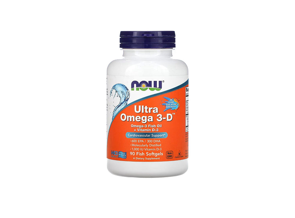 Now Ultra Omega 3 Fish Oil With Vitamin D 90 pieces