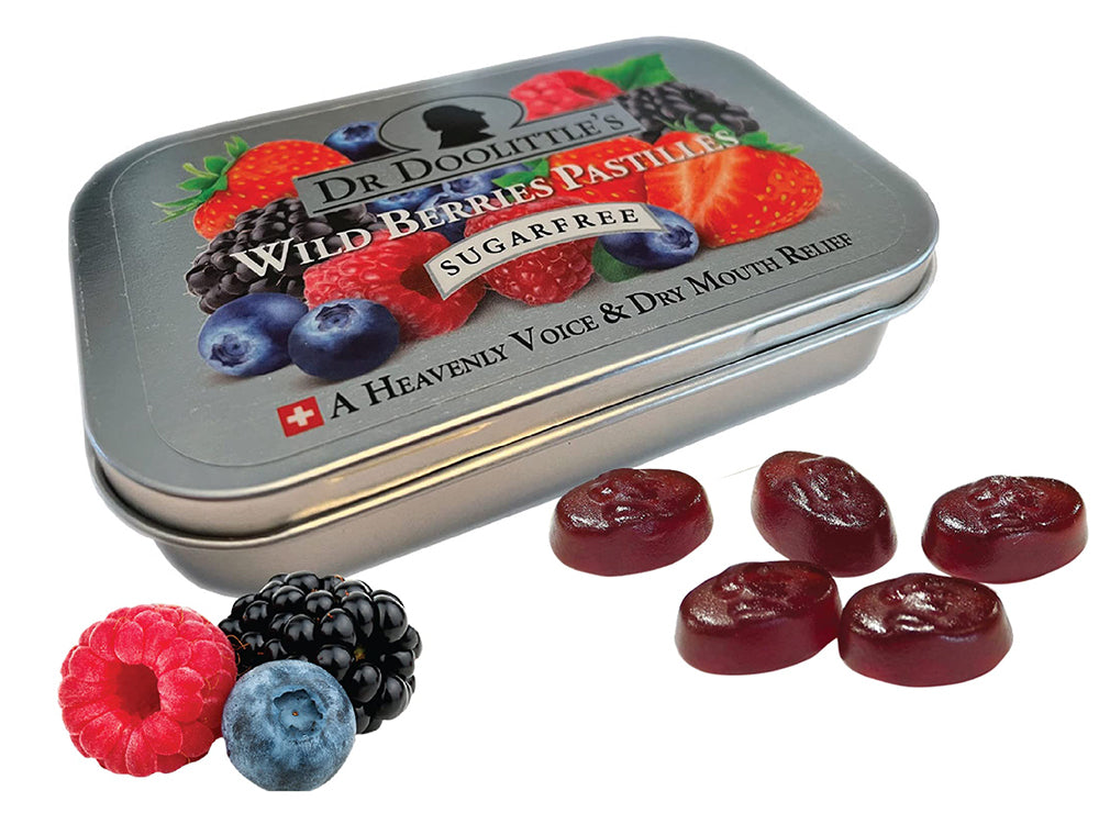 Dr Doolittle S Wild Berries Pastilles Sugar Free 60 g
