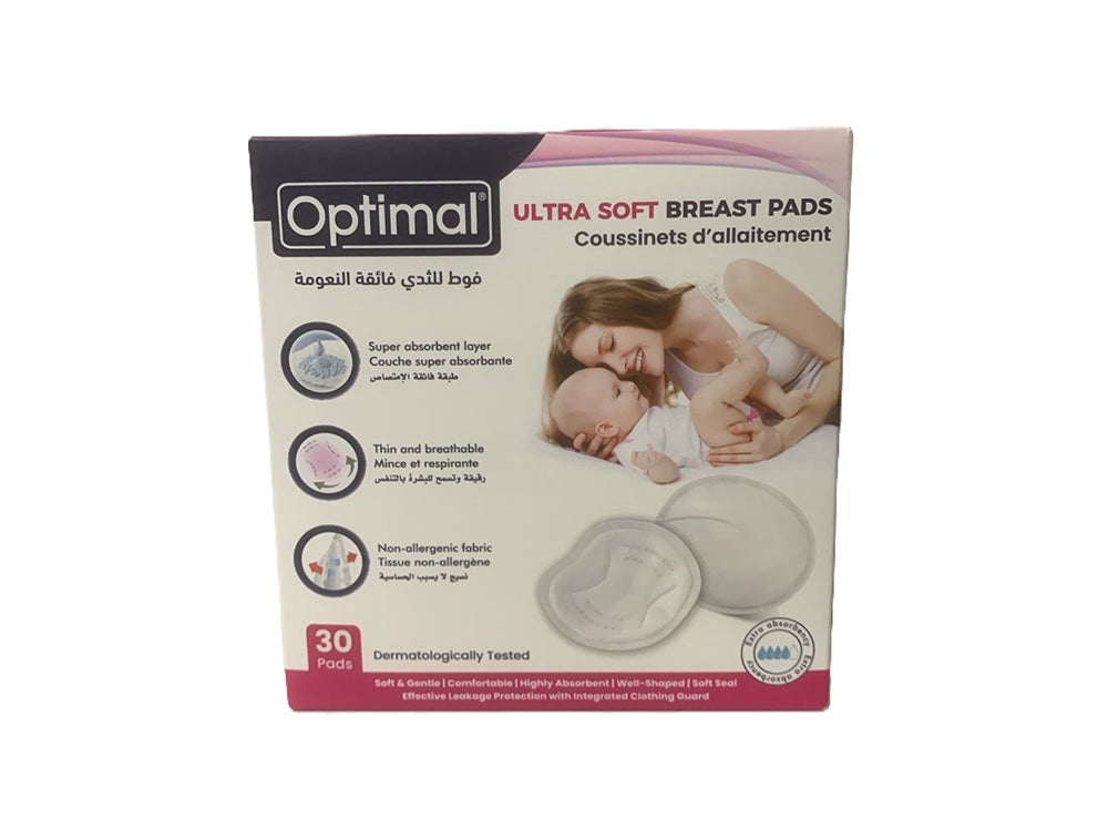 Optimal Ultra Soft Breast Pads 30 pieces