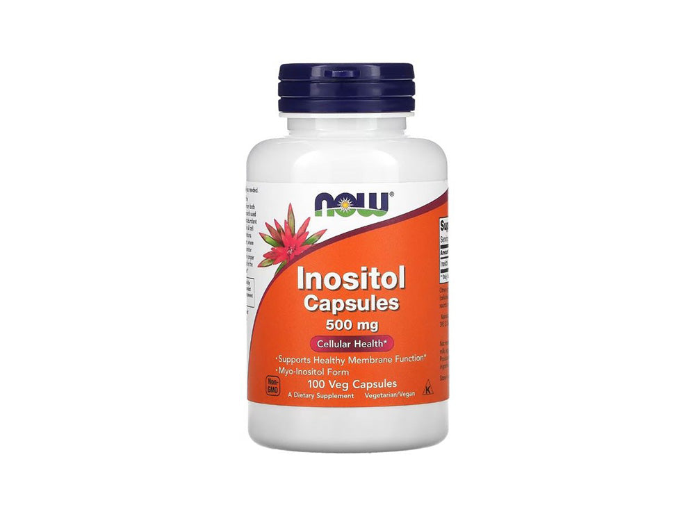 Now Inositol 500Mg 100 capsules
