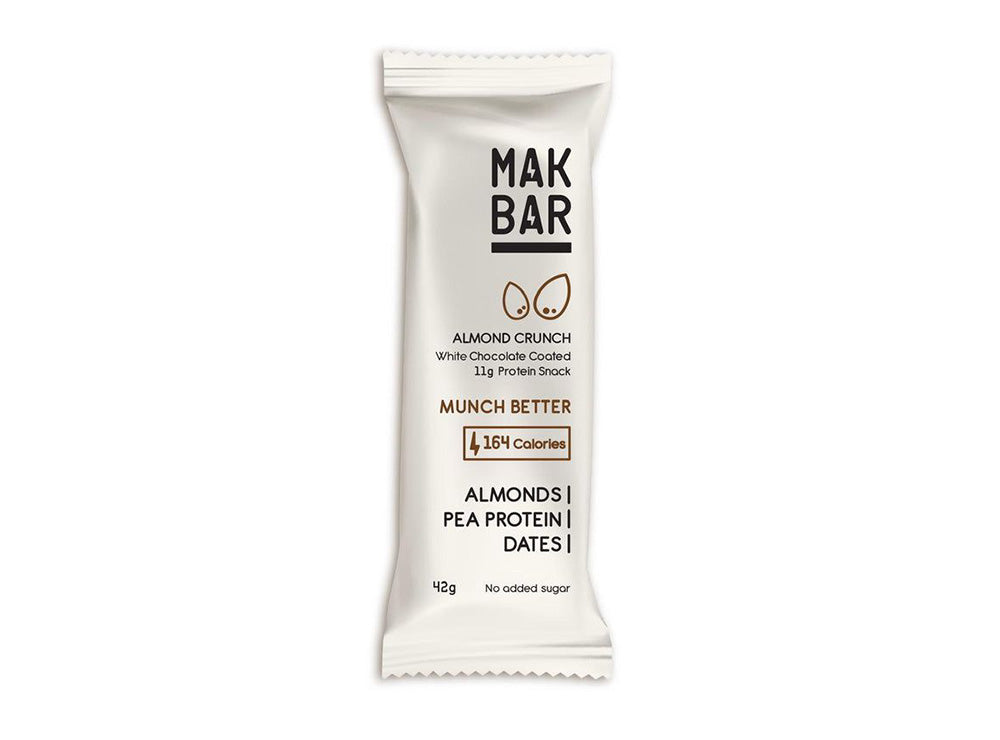 Mak Bar White Chocolate Almond Crunch 42 g