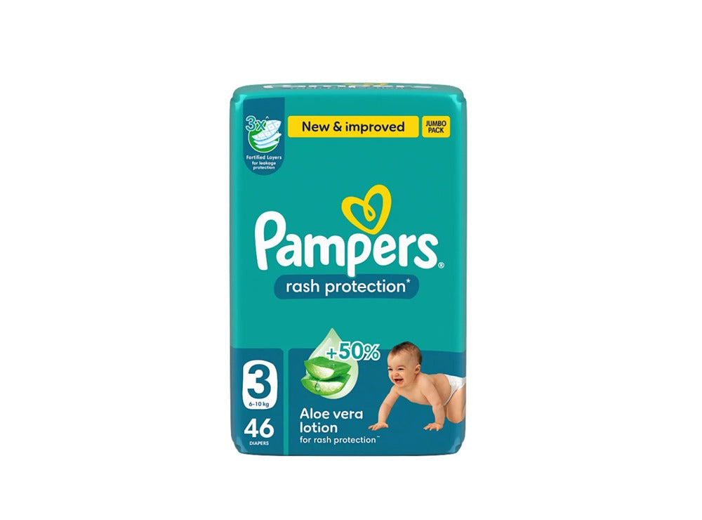 Pampers 3 (4-9 Kg) 46 pieces