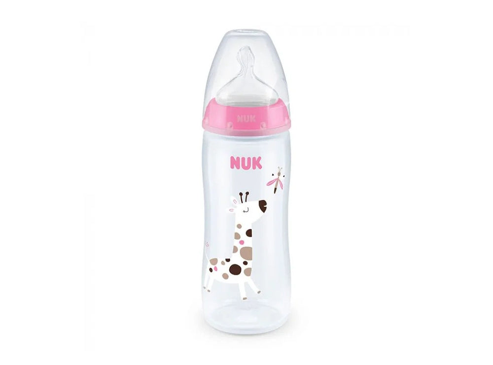Nuk Milk Bottle 0 To 6 M Pink 300 ml
