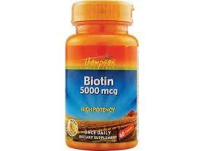 Thompson Biotin (5000mcg) 60 capsules
