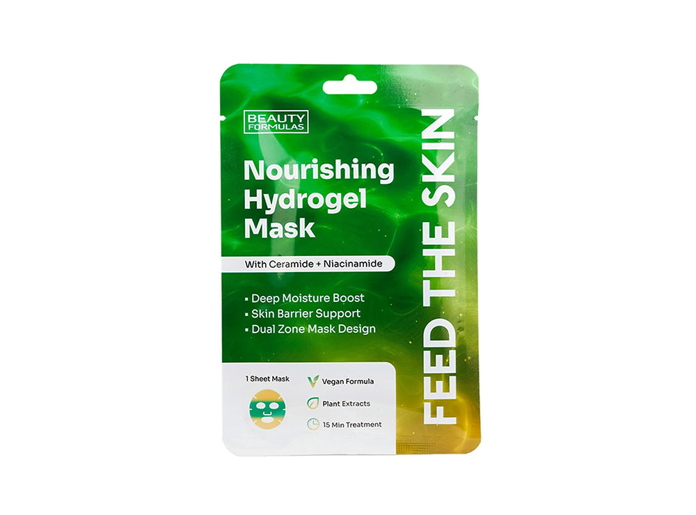 Beauty Formulas Facial Sheet Mask Nourishing Hydrogel 1 piece