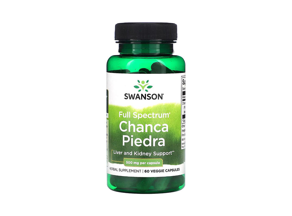 Swanson Full Spectrum Chanca Piedra 500Mg 60 capsules