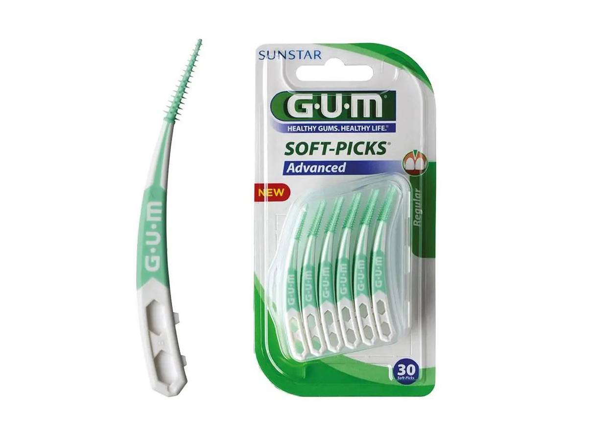 Butler G.U.M Soft Picks Advanced Medium 650 30 pieces