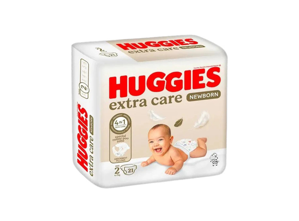 Huggies 2 (4-7 Kg) 21 pieces