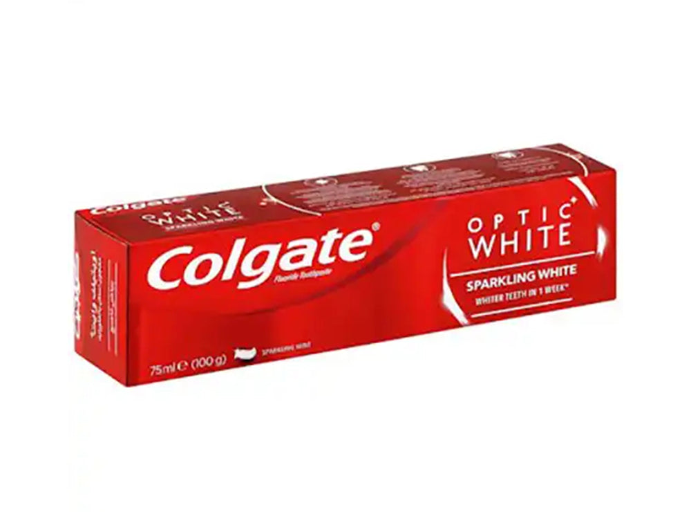 Colgate Toothpaste Optic White Sparkling White 75 ml