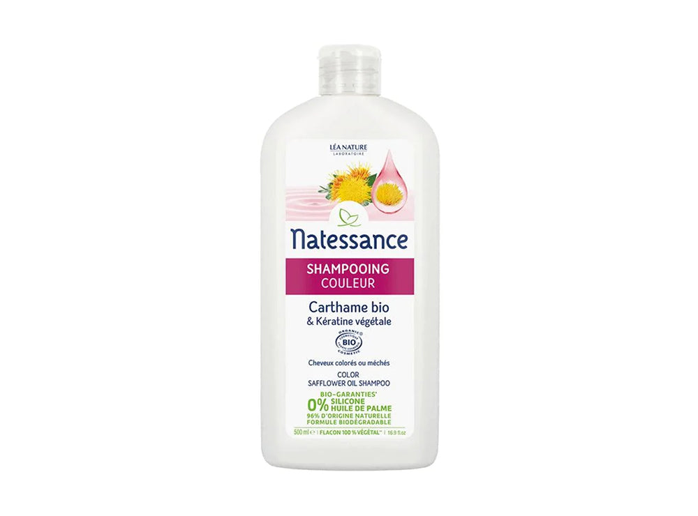 Natessance Shampoo For Colored Hair Carthame Safflower 500 ml