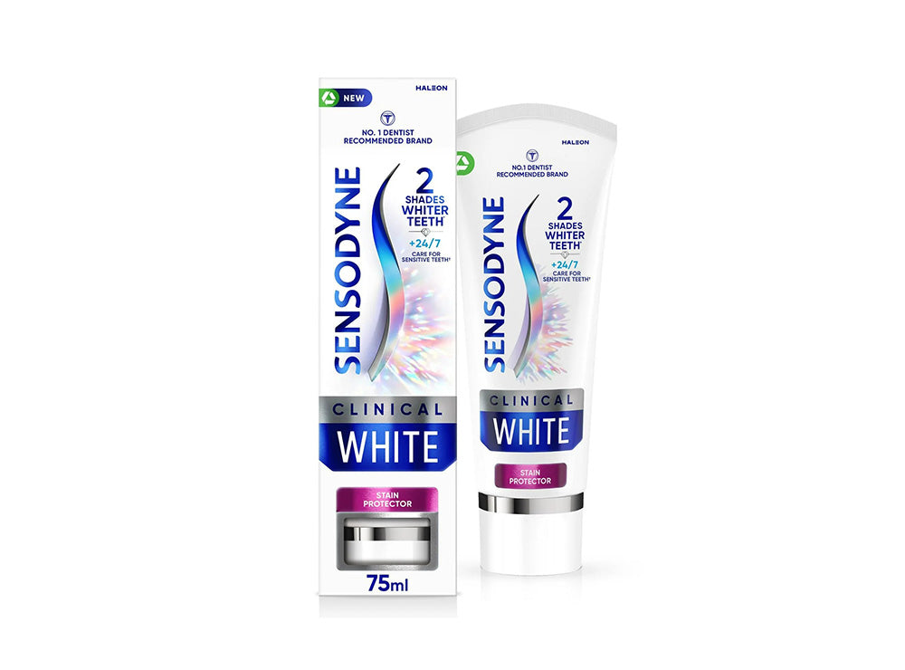 Sensodyne Tooth Paste Clinical White Stain Protector 75 ml