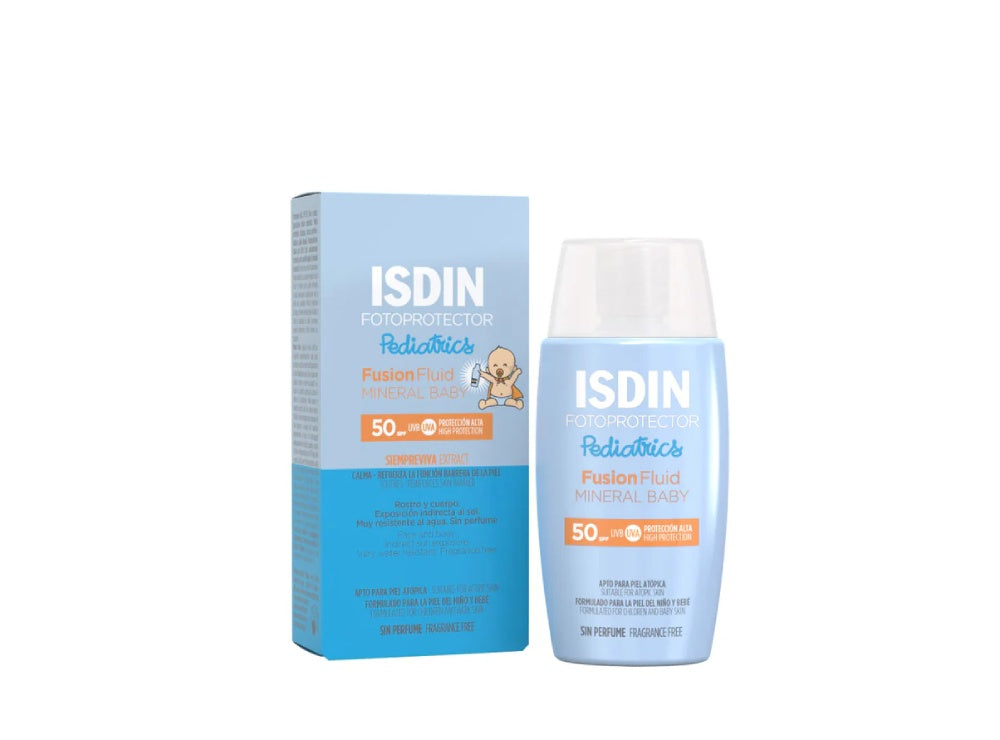 Isdin Fotoprotector Fusion Fluid Mineral Pediatrics Spf 50 50 ml