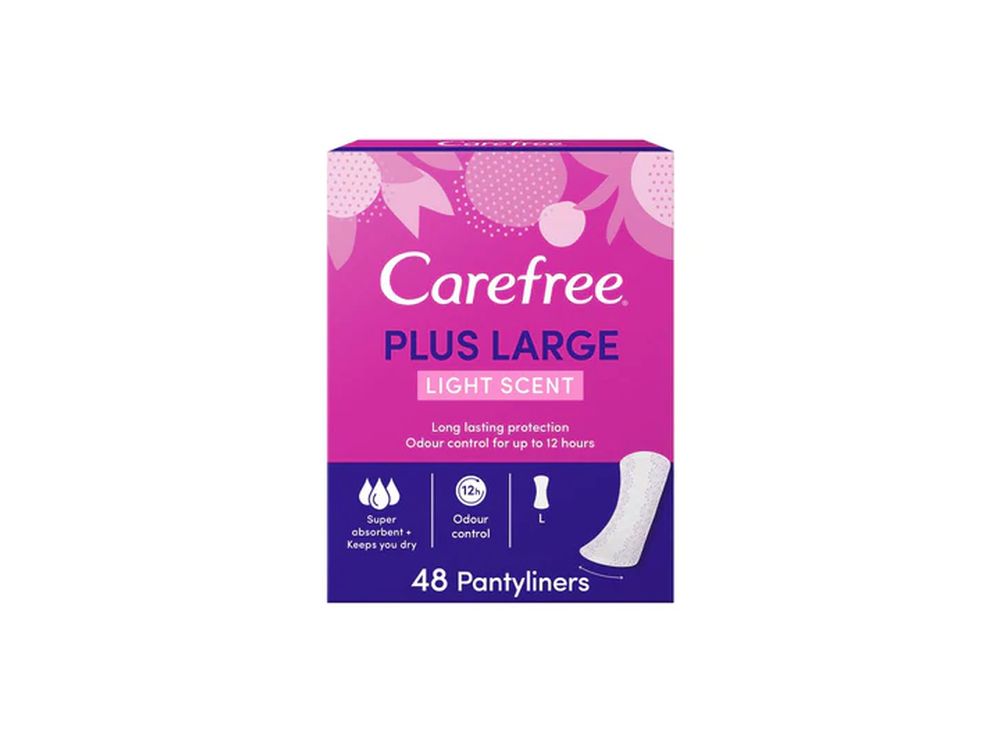 Carefree Plus Large Aloe Vera Scent 48 pieces