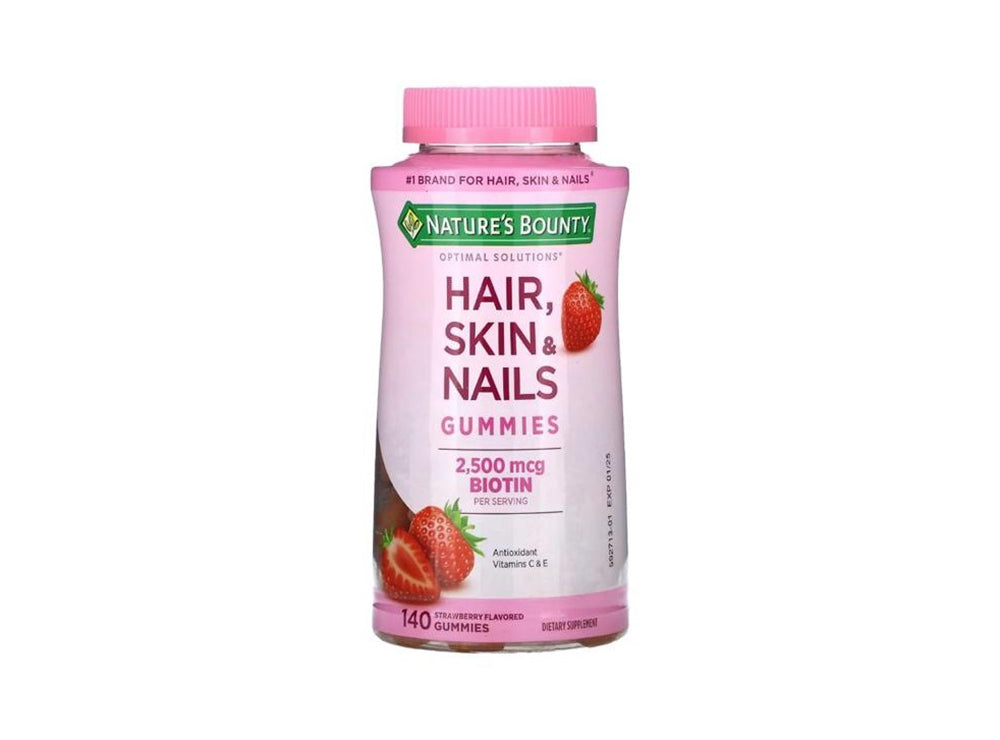Natures Bounty Hair Skin Nails 140 gummies