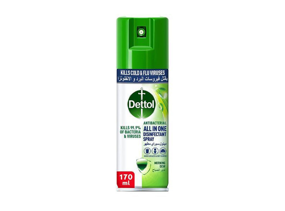 Dettol Spray Morning Dew Vert 170 ml