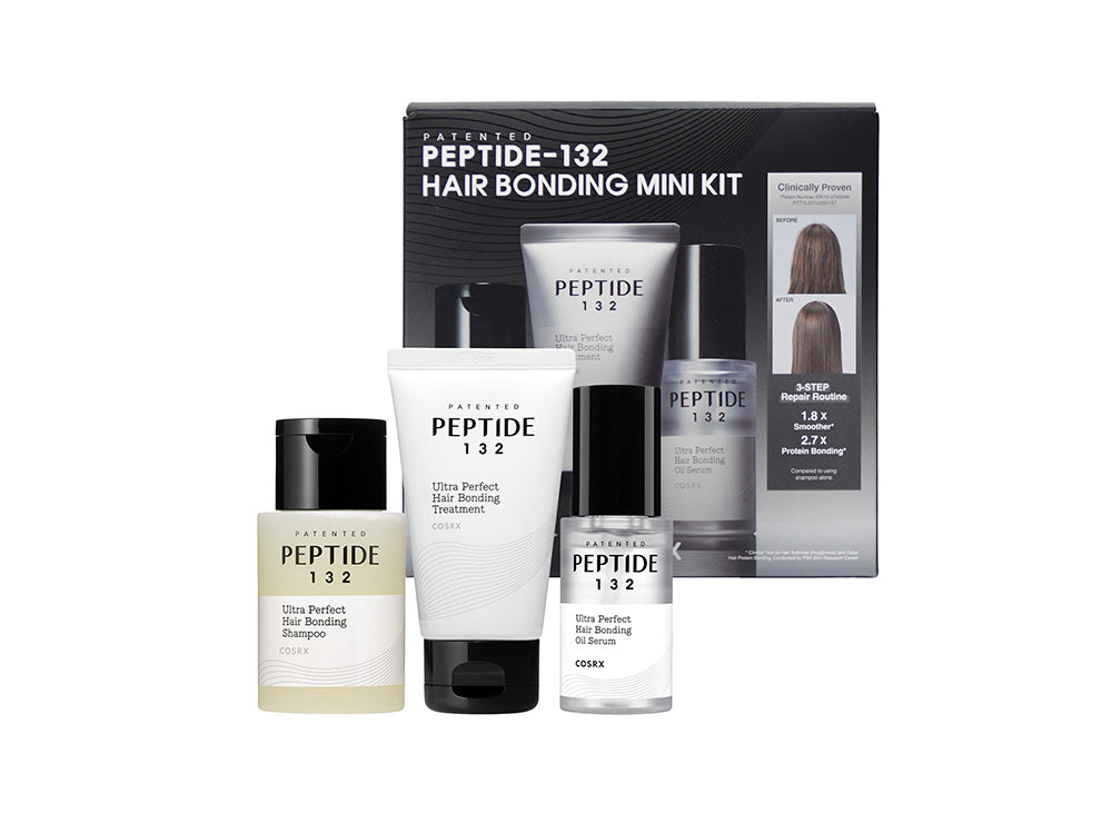 Cosrx Peptide 132 Hair Bonding Mini Kit (Shampoo+Treatment+Serum) 3 pieces
