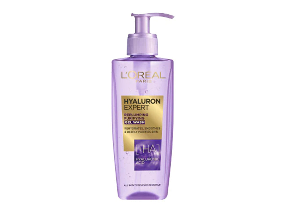 L'Oreal Hyaluron Replumping Gel Wash 50 ml