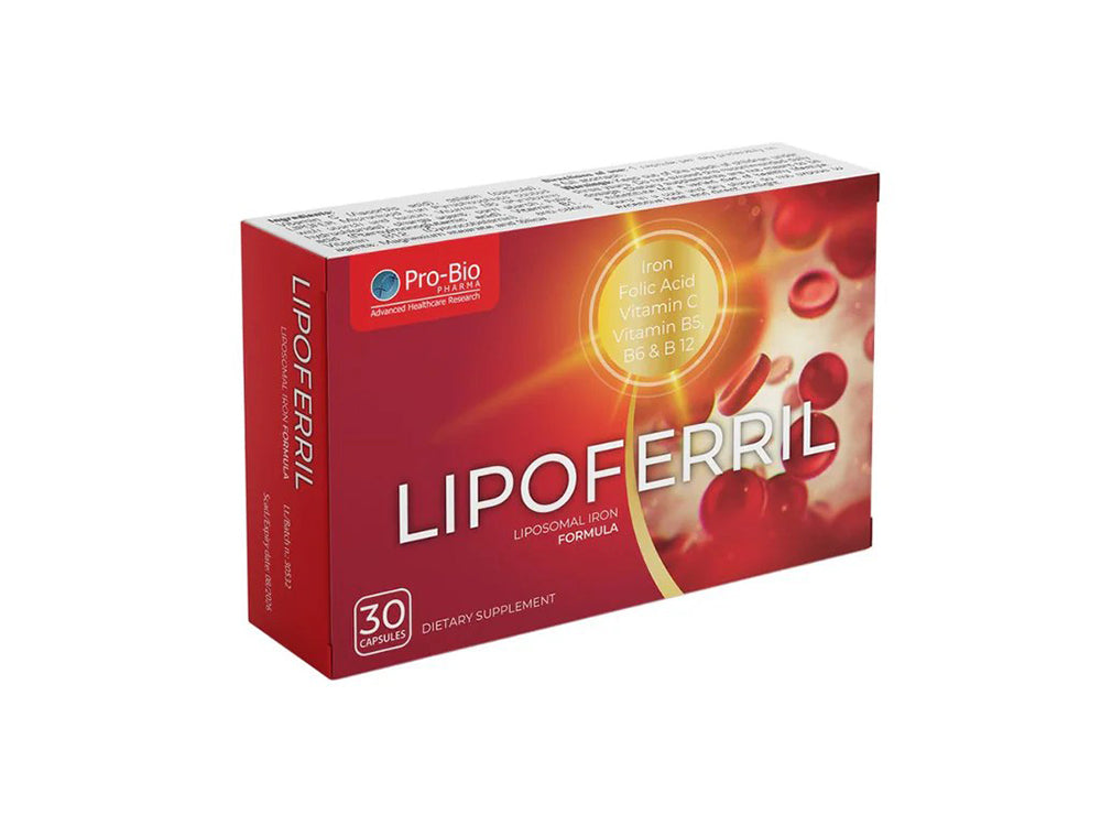 Lipoferril Iron 45Mg 30 capsules