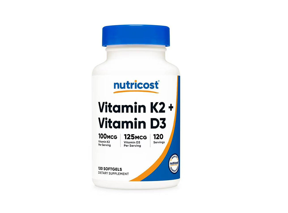 Nutricost Vitamin K2+Vitamin D3 5000Iu 120 pieces