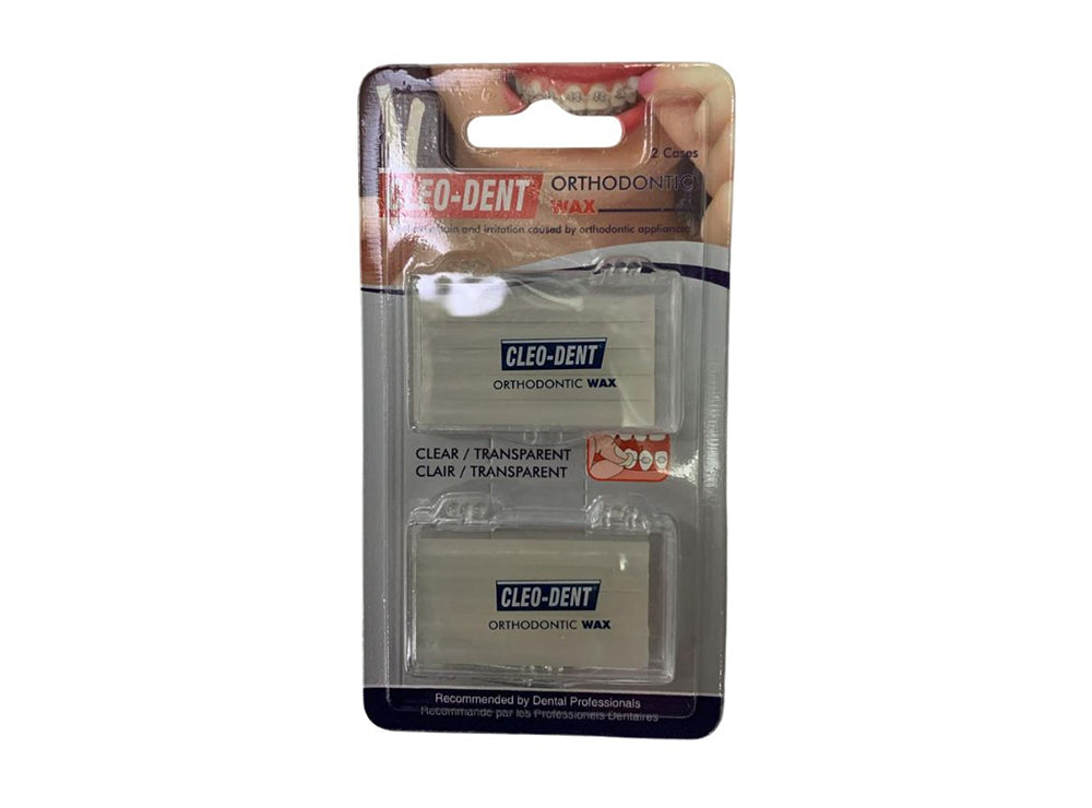 Cleo Dent Orthodontic Wax 2 Cases 2010 1 piece