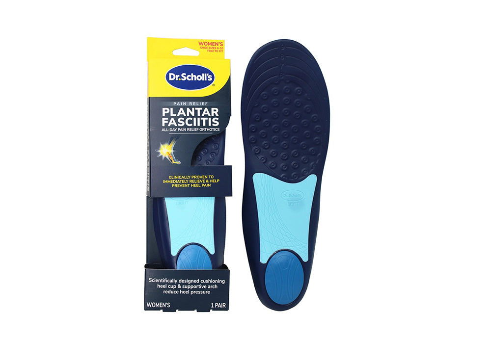 Dr Scholl's Plantar Fasciitis All Day Pain Relief Orthotics Women Size 6 To 10 1 pair