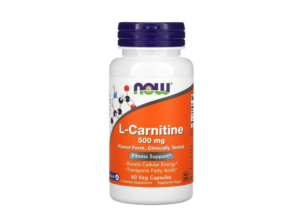 Now L Carnitine 500Mg 60 capsules