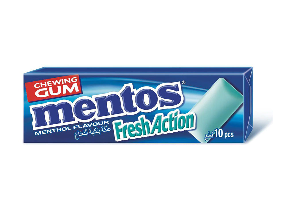 Mentos Gum Fresh Action 10 pieces