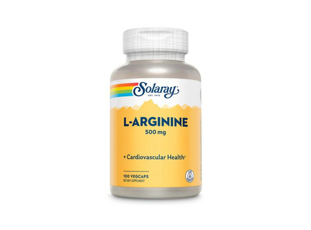 Solaray L Arginine 500Mg 100 capsules