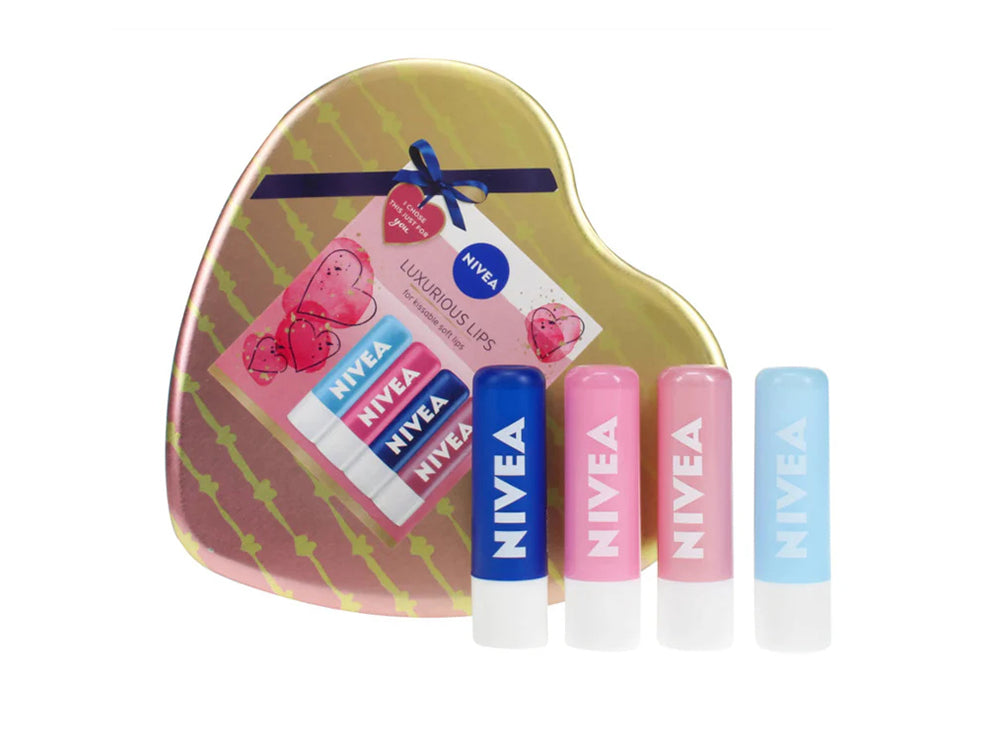 Nivea Luxurious Lips Set 4 pieces