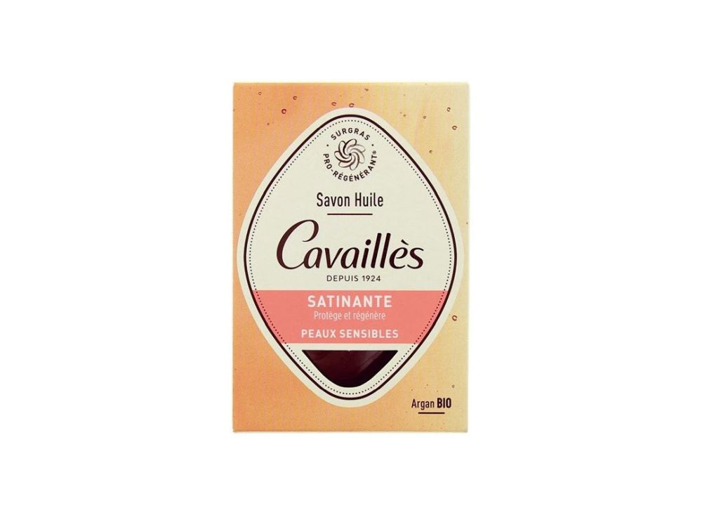 Roge Cavailles Savon Huile Satinante/Satiny Oil Soap 100 g
