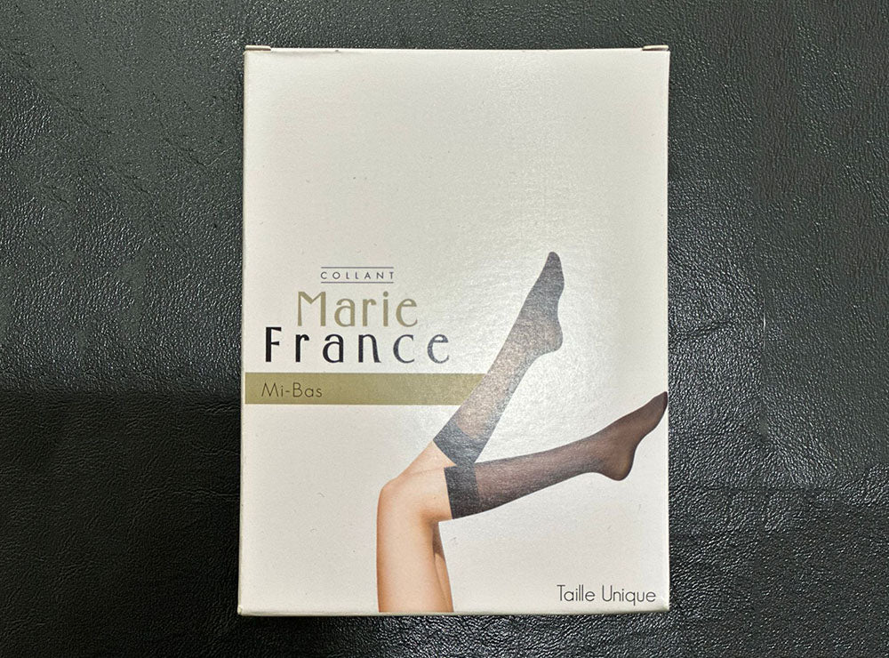 Marie France Mi Bas Gamba 15 Noir 1 piece