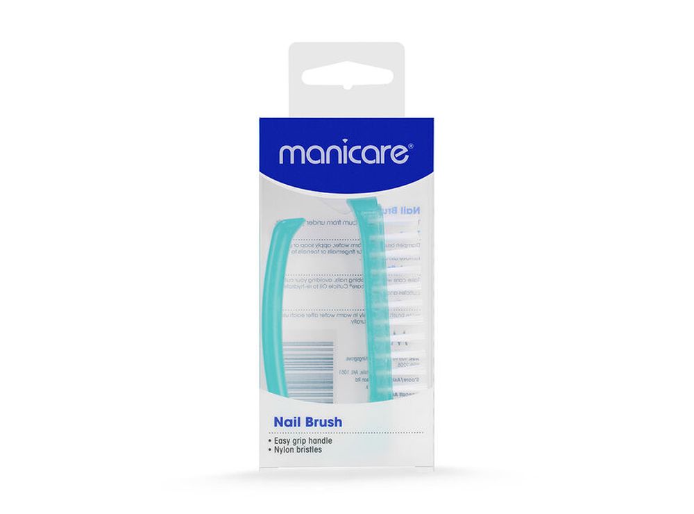 Manicare Nail Brush Green/Blue 622W 1 piece