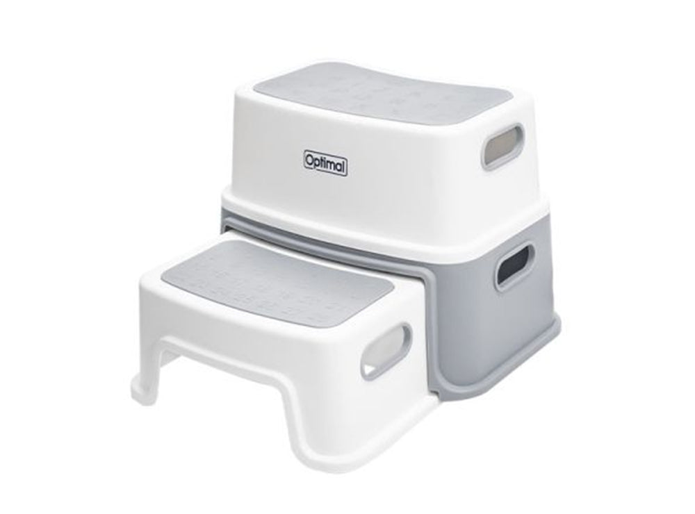 Optimal 2 Step Stool With Non Slip Base Stepper For Kids 1220