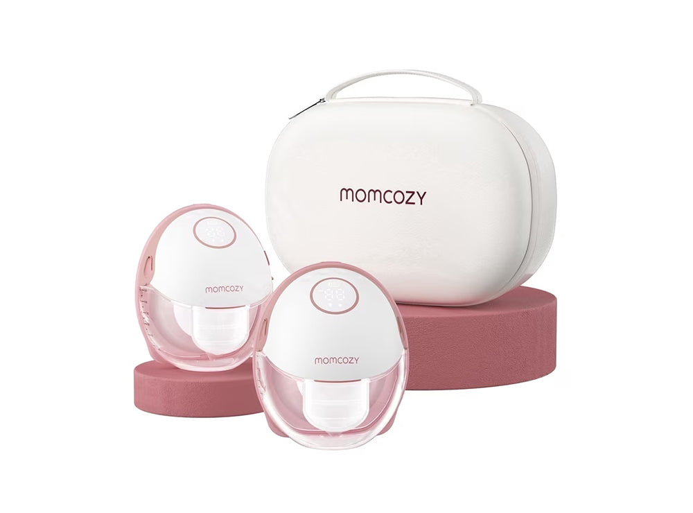 Momcozy M6 Red Double Mobile Style Breast Pump