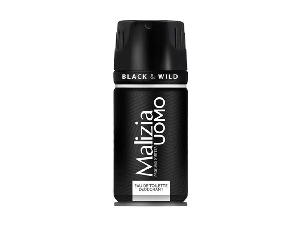 Malizia Deo Spr Black & Wild 150 ml