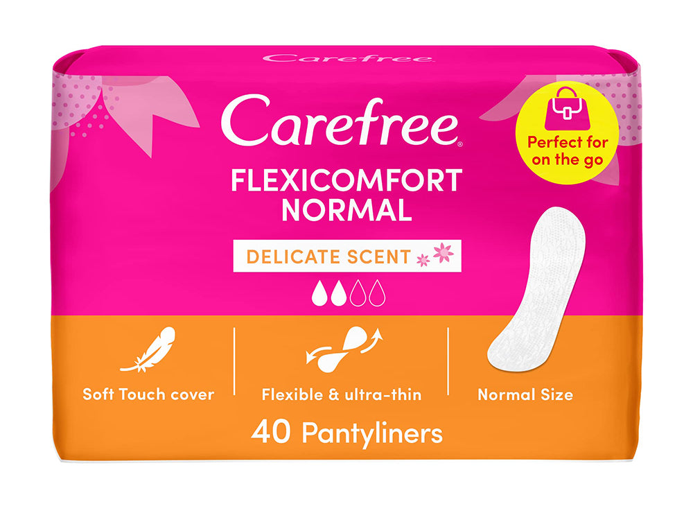 Carefree Flexi Comfort Cotton 40 pieces