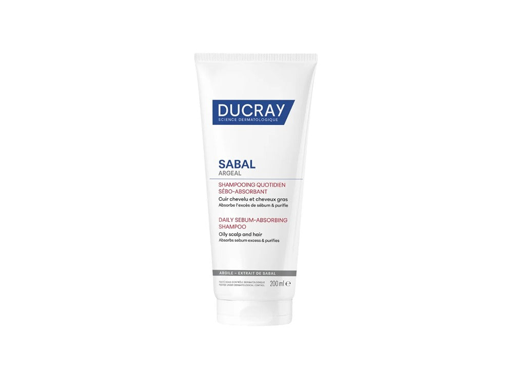 Ducray Sabal Argeal Shampoo Daily Sebum Absorbing 200 ml